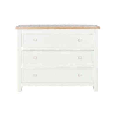Chest of drawers DKD Home Decor Beige Natural 93,6 x 38 x 76 cm