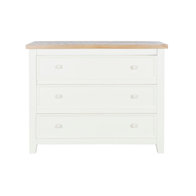 Chest of drawers DKD Home Decor Beige Natural 93,6 x 38 x 76 cm