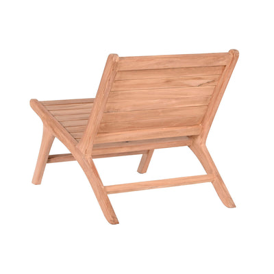 Garden chair DKD Home Decor Brown Teak 60 x 81 x 66 cm