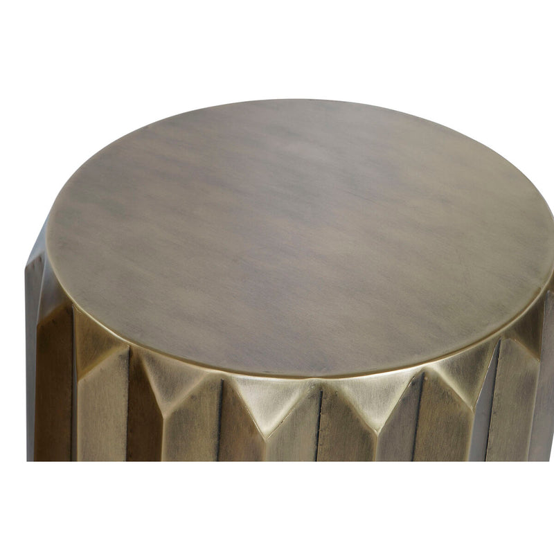 Set of 2 tables DKD Home Decor Golden Metal 64 x 64 x 50 cm