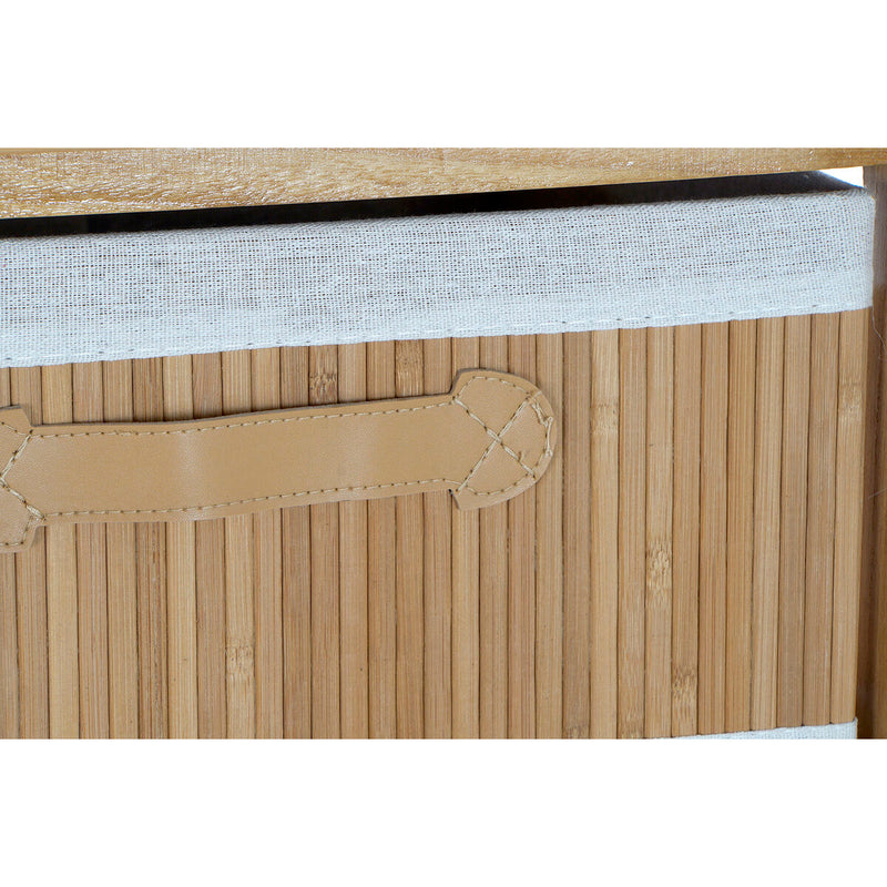 Chest of drawers DKD Home Decor Natural Bamboo Paolownia wood 42 x 32 x 98 cm