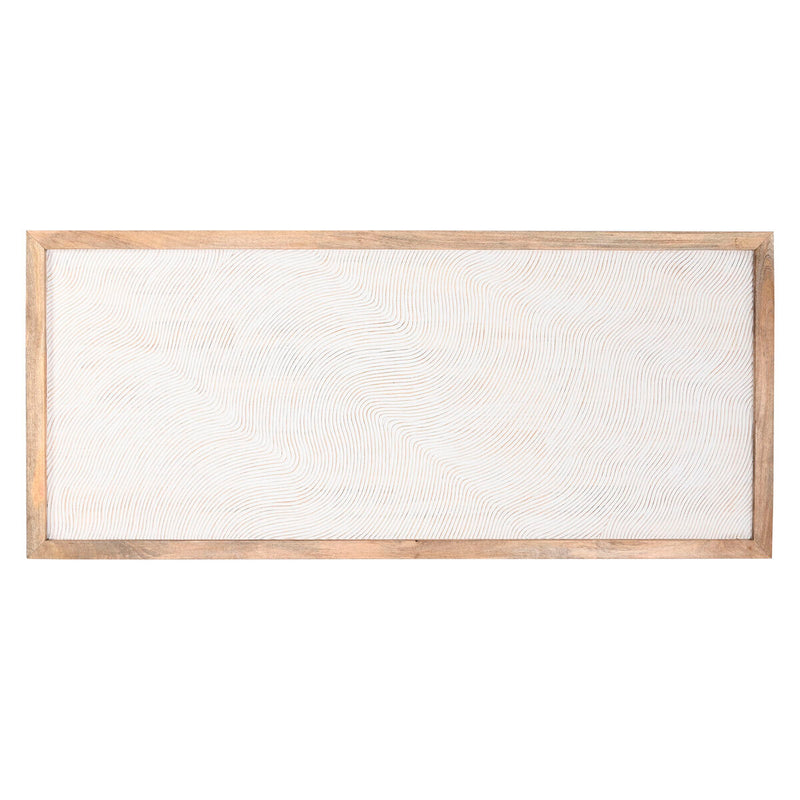 Headboard Home ESPRIT White Brown Mango wood 180 x 4 x 80 cm