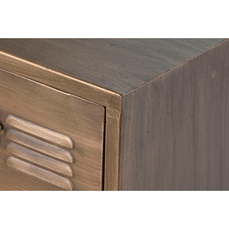 Chest of drawers Home ESPRIT Golden Metal Loft 78 x 34 x 70 cm