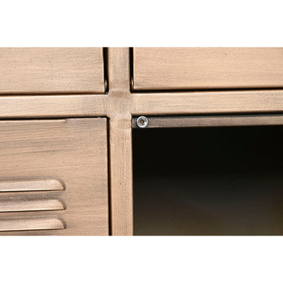 Chest of drawers Home ESPRIT Golden Metal Loft 78 x 34 x 70 cm