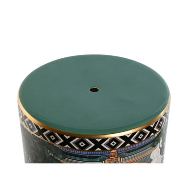 Table d'appoint Home ESPRIT Turquoise Porcelaine 34 x 34 x 43,5 cm