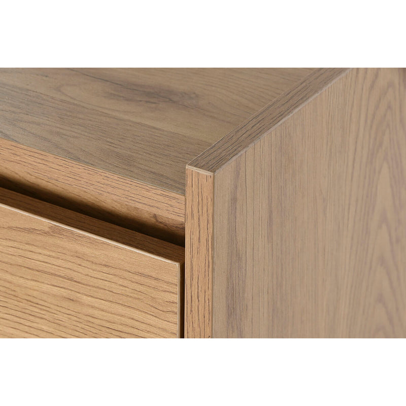 Chest of drawers Home ESPRIT Natural Oak MDF Wood 120 x 40 x 80 cm