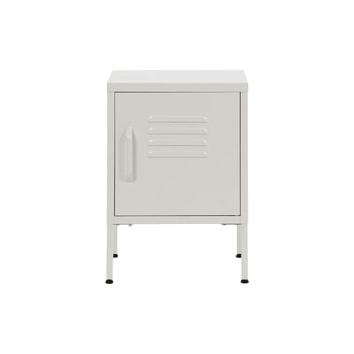 Table de Nuit Home ESPRIT Blanc Métal 35 x 35 x 51 cm