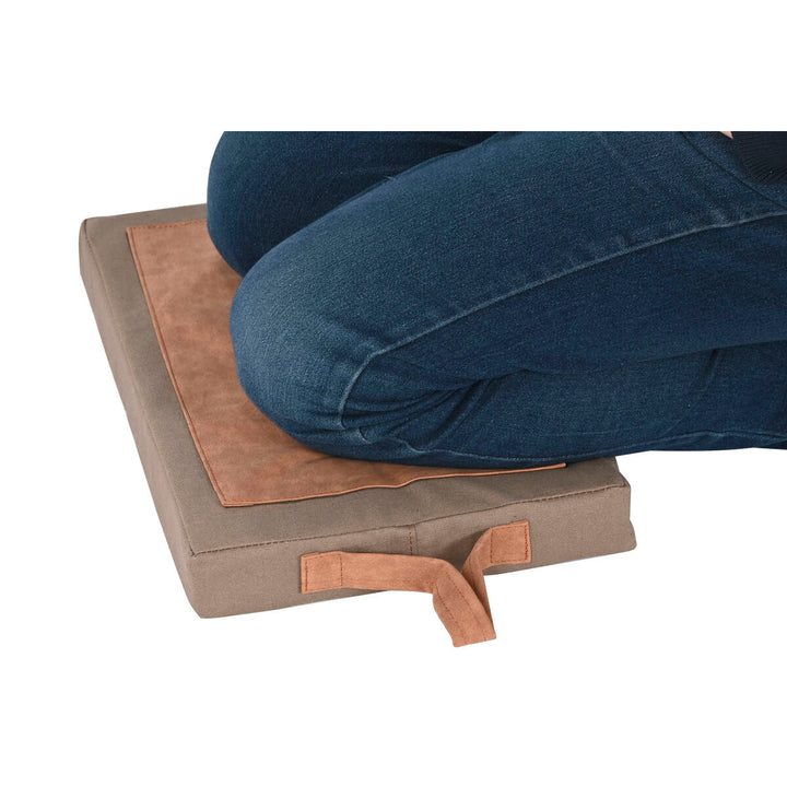 Floor cushion Home ESPRIT Brown Cotton Polyester 40 x 25 x 4 cm