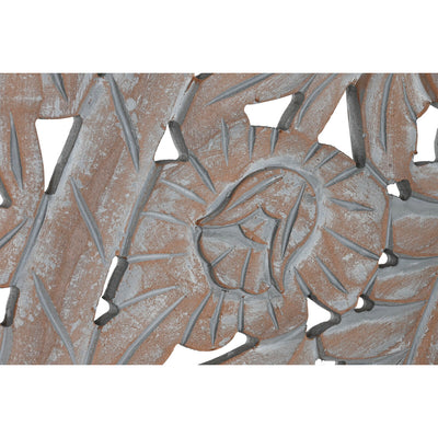 Cabeceira de Cama Home ESPRIT Cinzento Madeira MDF 180 x 3,5 x 180 cm