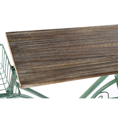 Console Home ESPRIT Green Metal Pine 123 x 28 x 74 cm