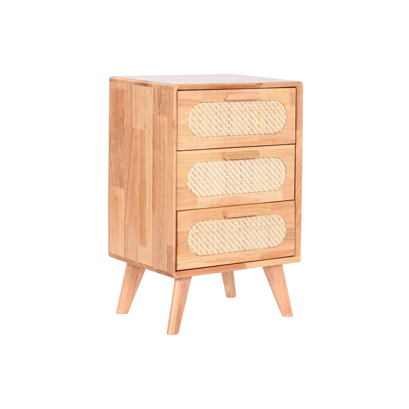 Chest of drawers Home ESPRIT Natural Metal Rubber wood 40 x 30 x 63 cm