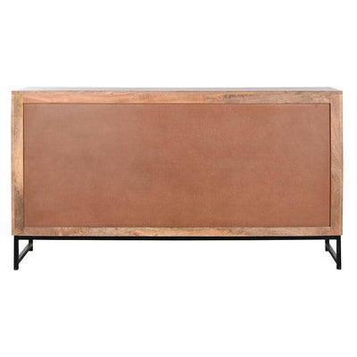 Sideboard Home ESPRIT Brown Black Silver 150 x 38 x 80 cm