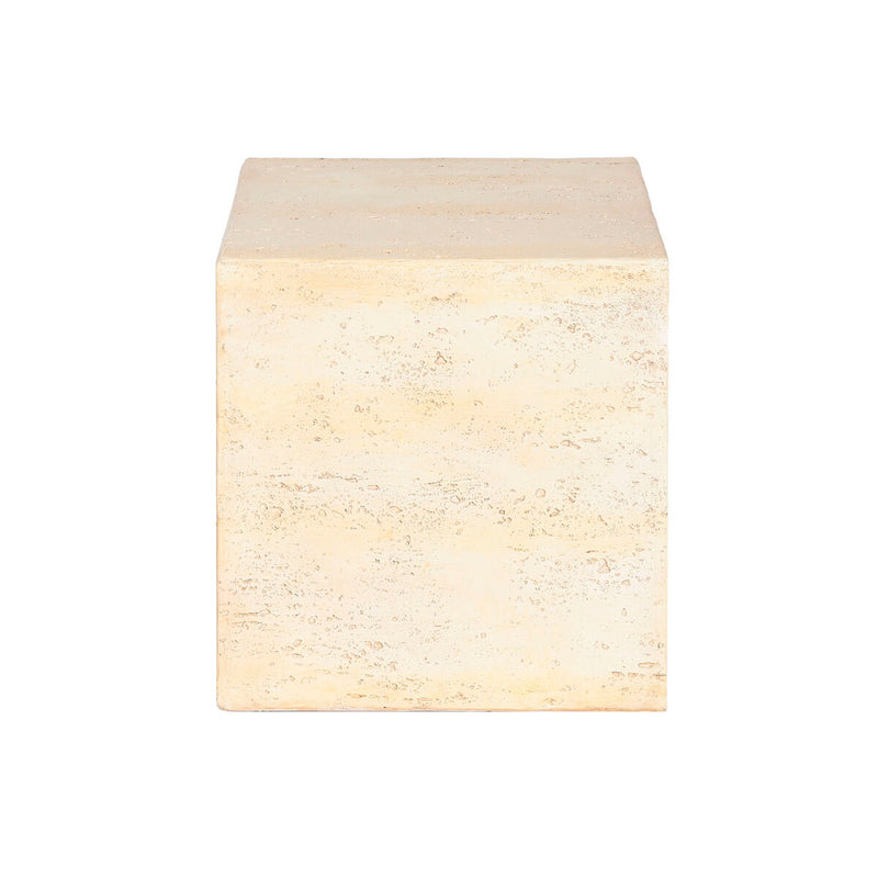 Small Side Table Home ESPRIT Beige Magnesium 40 x 40 x 40 cm