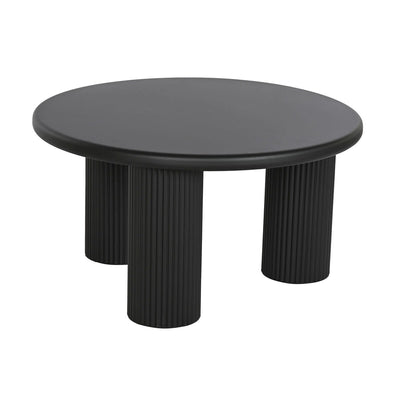 Side table Home ESPRIT Black Metal 75 x 75 x 40 cm