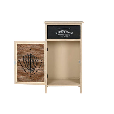 Chest of drawers Home ESPRIT Black Natural Wood 40,5 x 29 x 73 cm