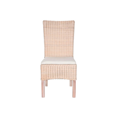 Garden chair Home ESPRIT wicker Mango wood 50 x 55 x 100 cm