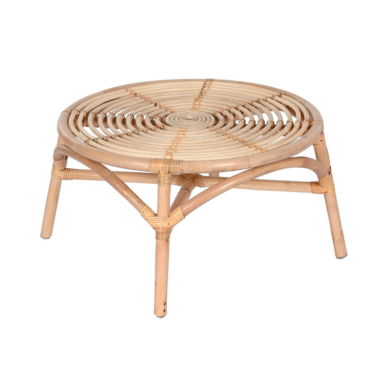 Small Side Table Home ESPRIT Natural 65 x 65 x 36 cm
