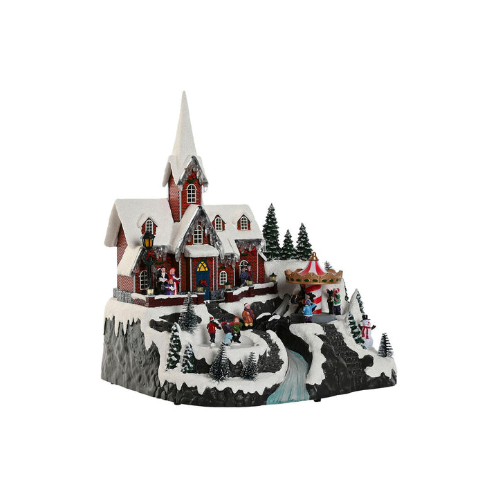 Christmas bauble Home ESPRIT Multicolour Musical 33 X 31 X 38 cm