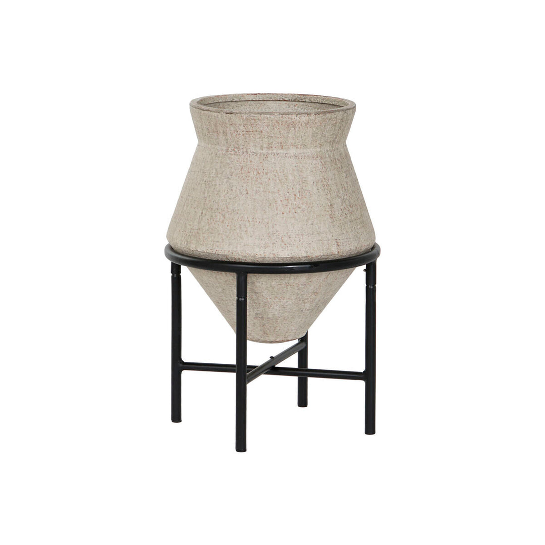 Vase Home ESPRIT Metal Magnesium 40 x 40 x 62 cm
