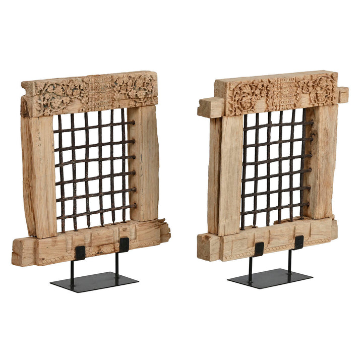 Decorative Figure Home ESPRIT Natural Single part 65 x 18 x 75 cm
