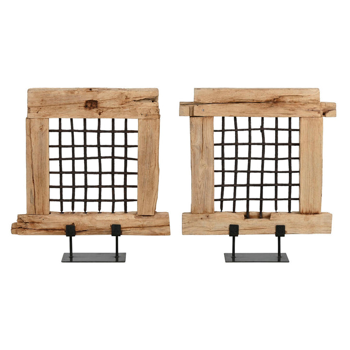 Decorative Figure Home ESPRIT Natural Single part 65 x 18 x 75 cm