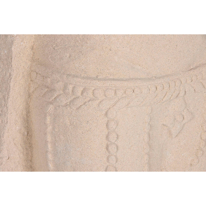 Decorative Figure Home ESPRIT White Black Buddha 40 x 27 x 148 cm