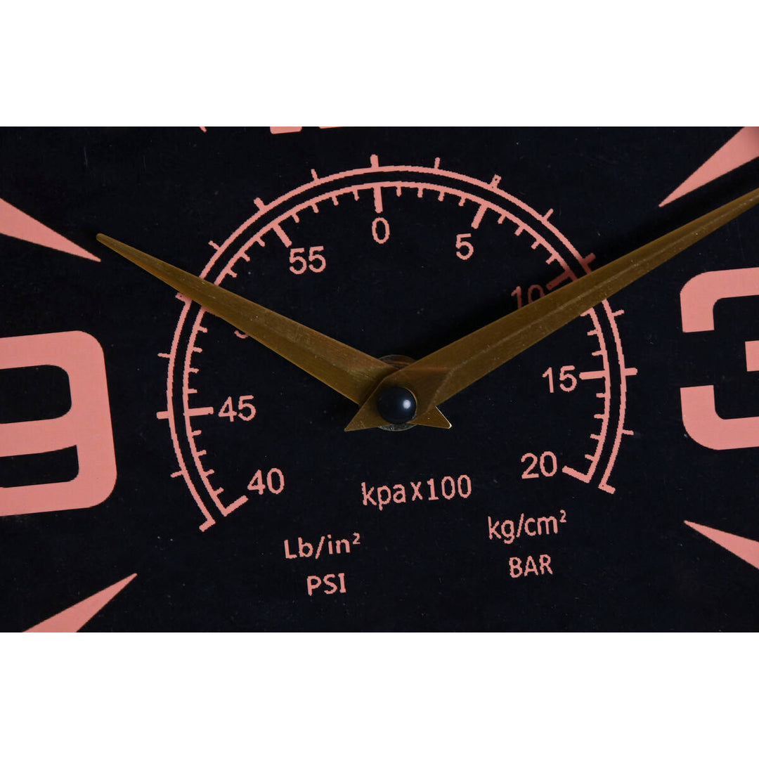 Wall Clock Home ESPRIT Golden Silver Iron Vintage 48 x 11 x 44,5 cm