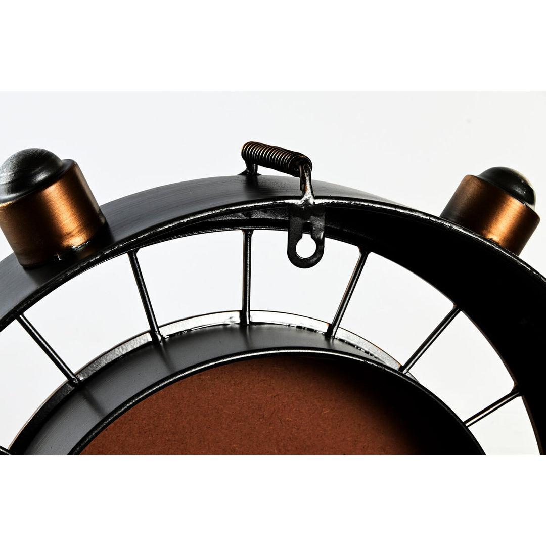 Wall Clock Home ESPRIT Golden Silver Iron Vintage 48 x 11 x 44,5 cm