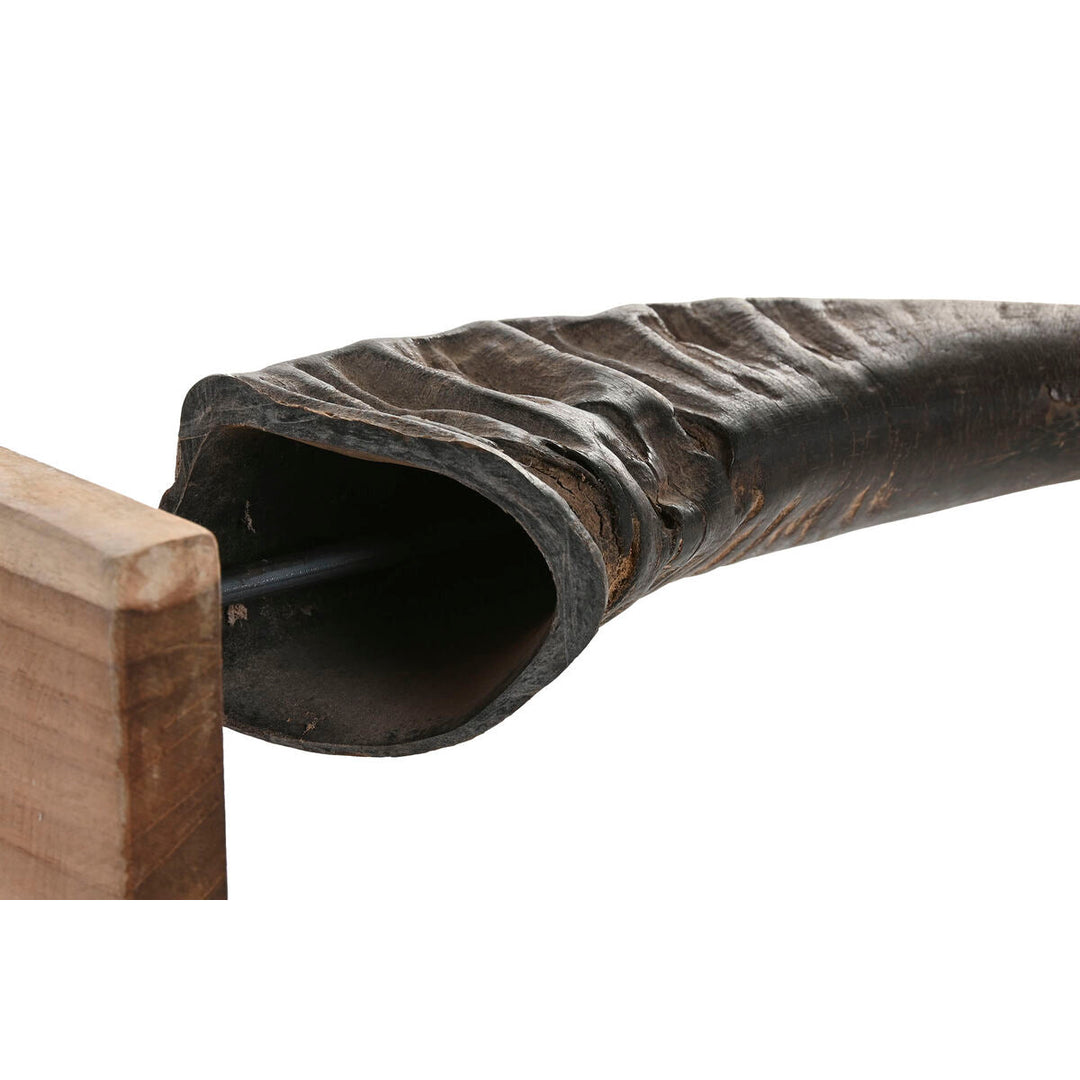 Decorative Figure Home ESPRIT Black Natural 20 x 11 x 65 cm