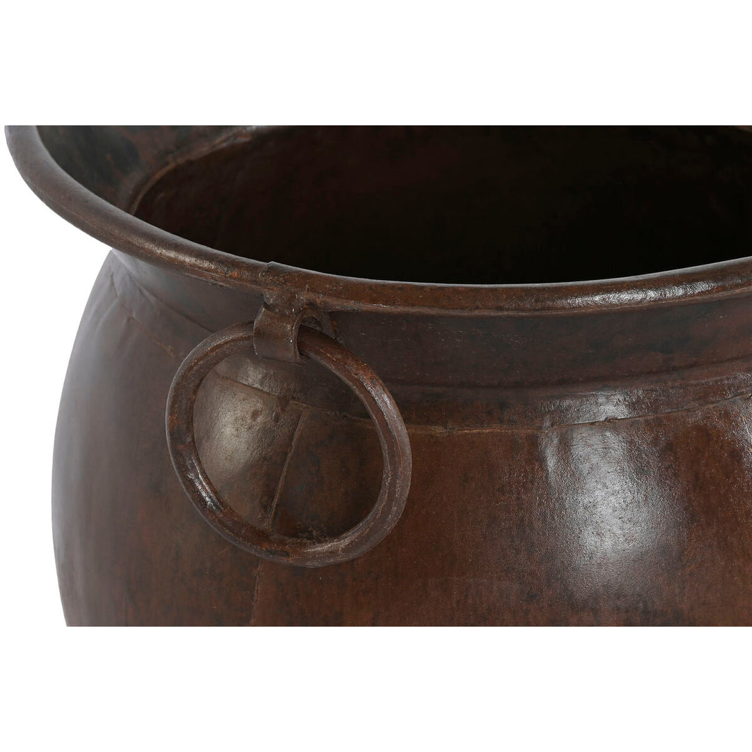 Vase Home ESPRIT Brown Iron 46 x 46 x 44 cm
