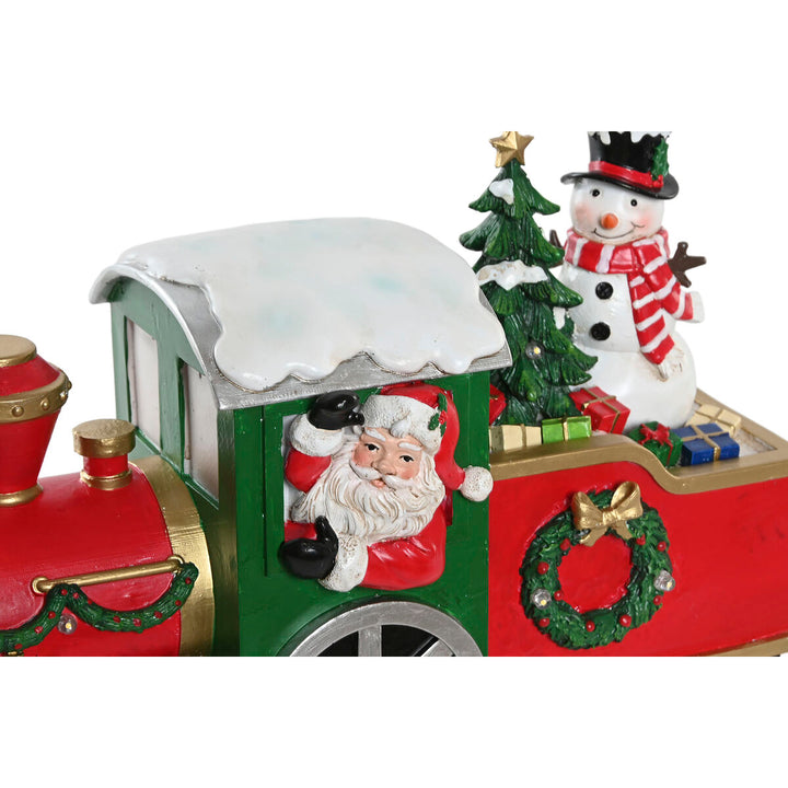 Christmas bauble Home ESPRIT Red Green Train