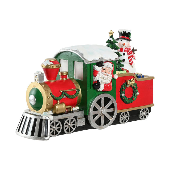 Christmas bauble Home ESPRIT Red Green Train