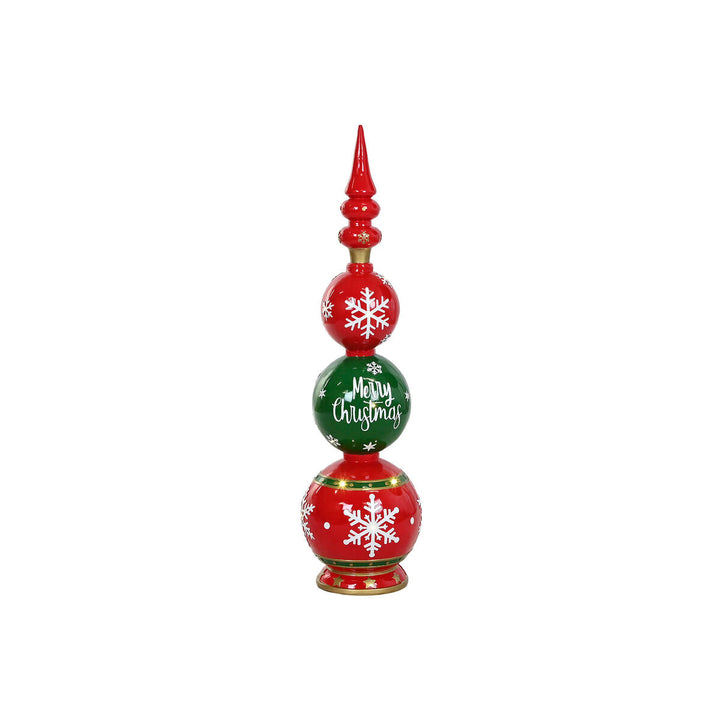 Christmas bauble Home ESPRIT Red Green