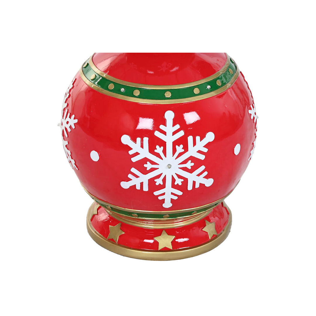 Christmas bauble Home ESPRIT Red Green