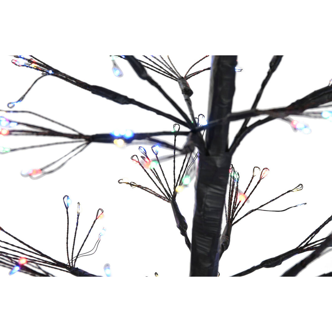 Christmas Tree Home ESPRIT Black Metal 40 x 40 x 120 cm
