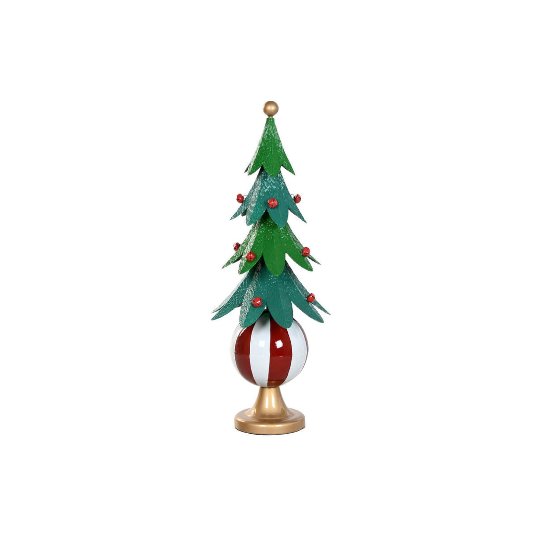 Christmas Tree Home ESPRIT White Red Green Golden Metal