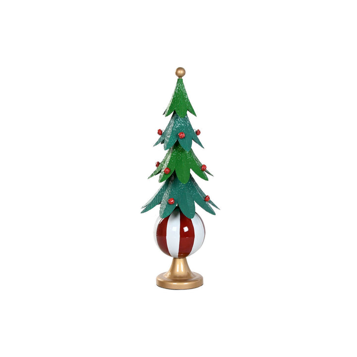 Christmas Tree Home ESPRIT White Red Green Golden Metal