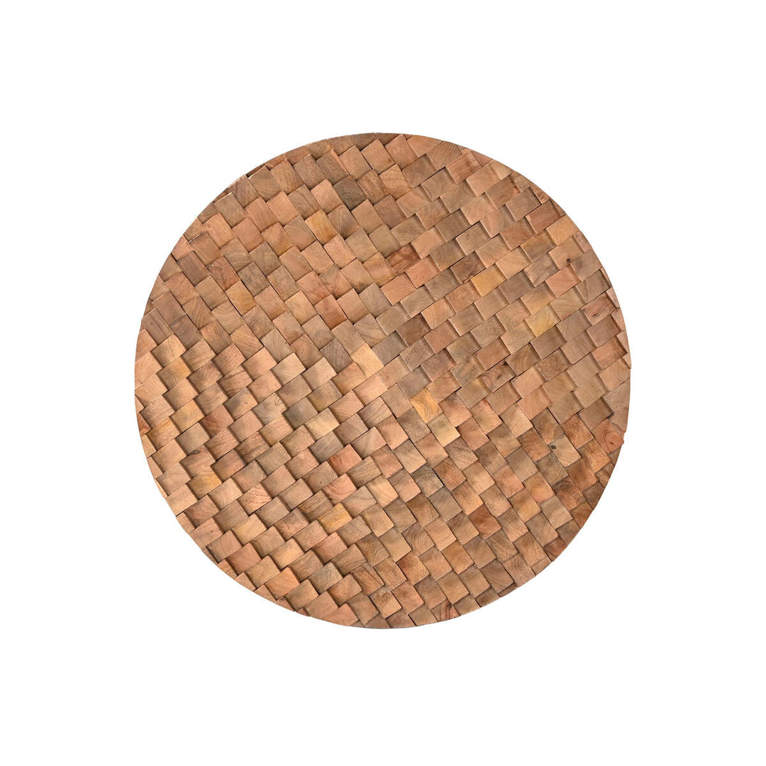 Decorative Figure Home ESPRIT Natural Modern 90 x 4 x 90 cm