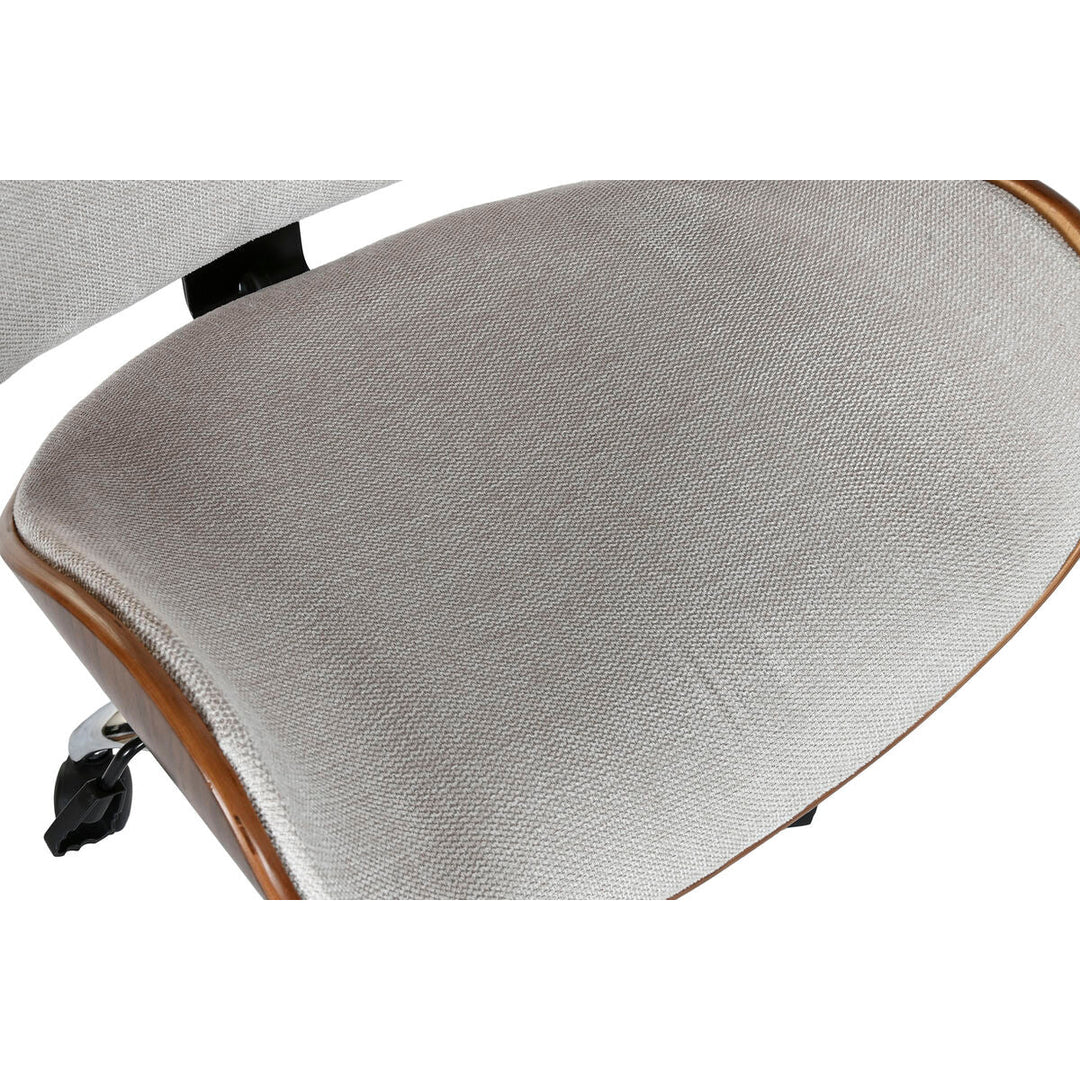 Office Chair Home ESPRIT Brown Beige Silver