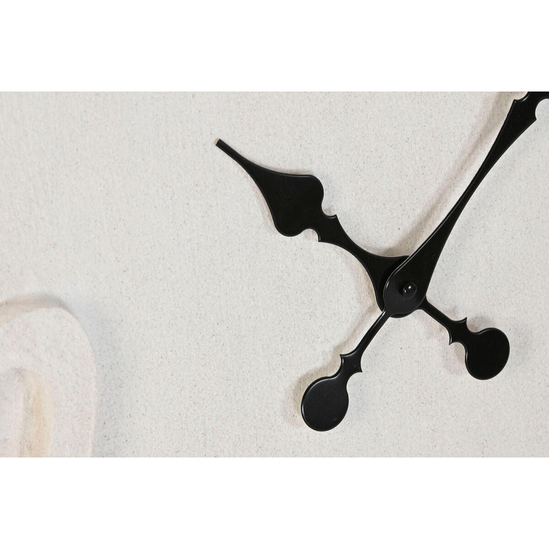 Wall Clock Home ESPRIT White MDF Wood Scandi 60 x 4 x 100 cm