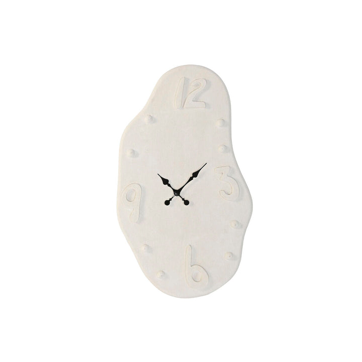 Wall Clock Home ESPRIT White MDF Wood Scandi 60 x 4 x 100 cm