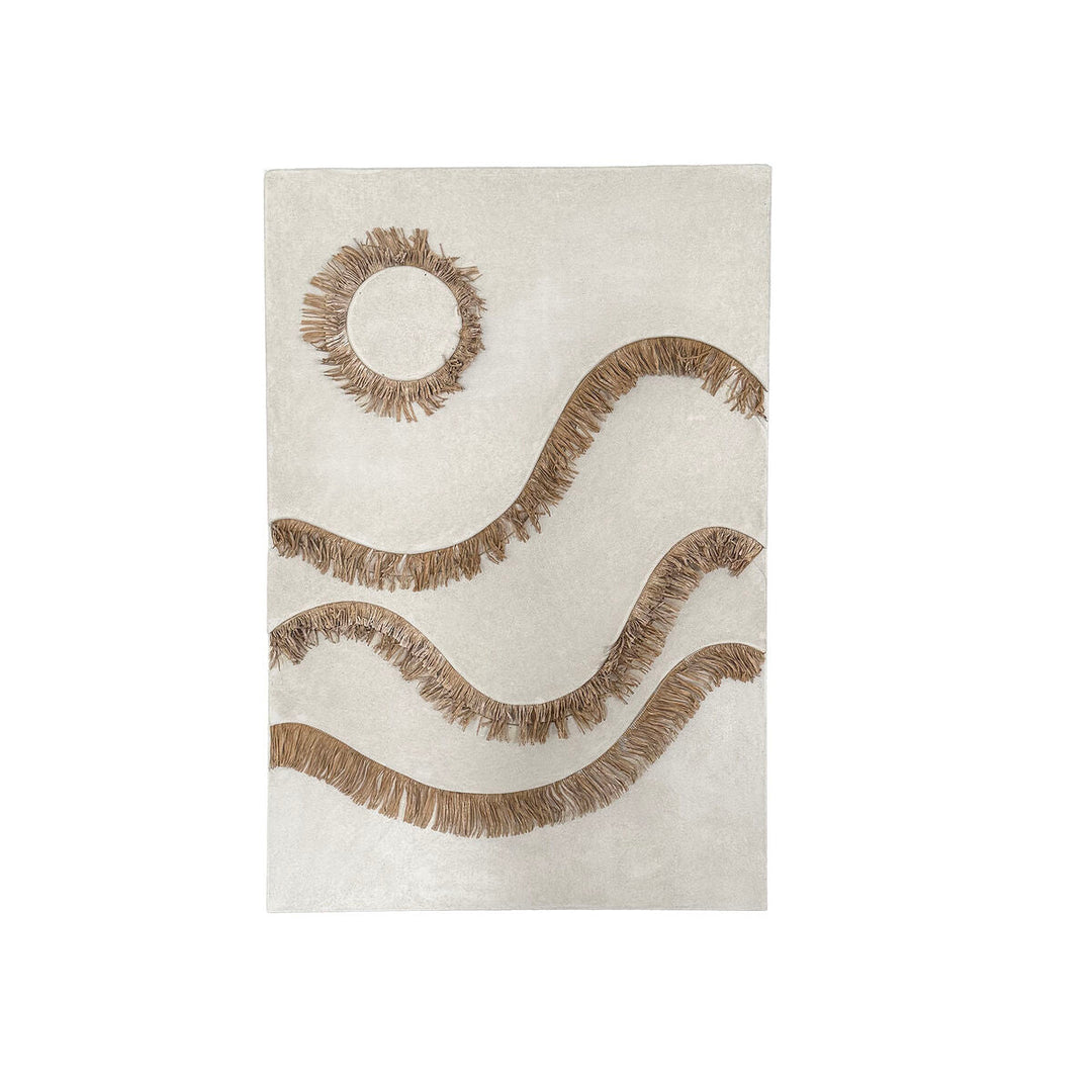 Wall Decoration Home ESPRIT White Natural Scandi 80 x 5 x 120 cm