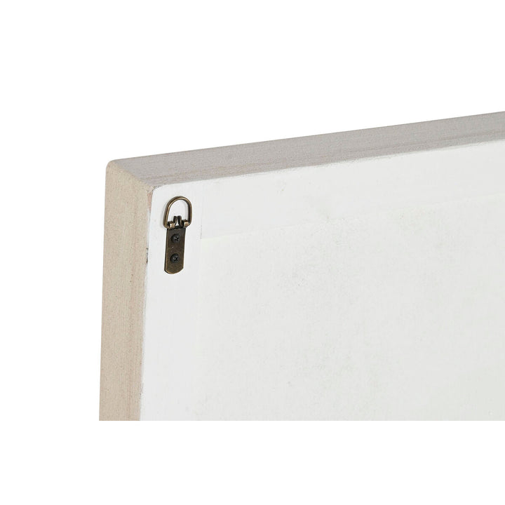 Wall Decoration Home ESPRIT White Scandi 80 x 6,5 x 80 cm