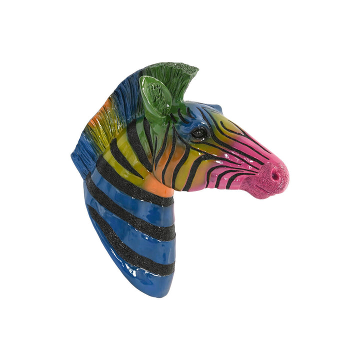 Wall Decoration Home ESPRIT Multicolour Zebra Modern 23 X 42 X 49 CM