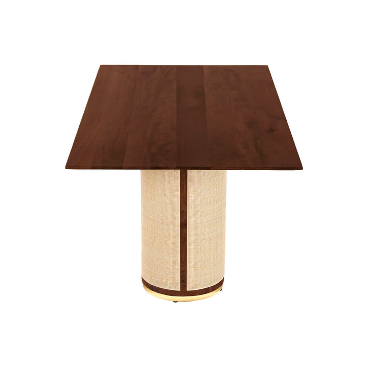 Dining Table Home ESPRIT Fibre Mango wood 200 x 100 x 76 cm