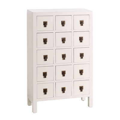 Sideboard ORIENTE 63 x 26 x 104,5 cm Wood White