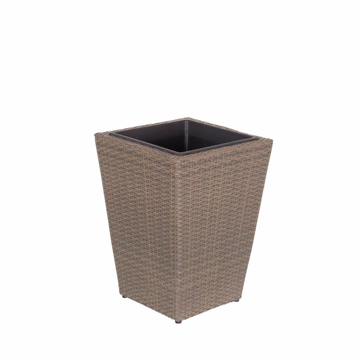 Planter Marlene Light brown Rattan 39,5 x 39,5 x 54 cm