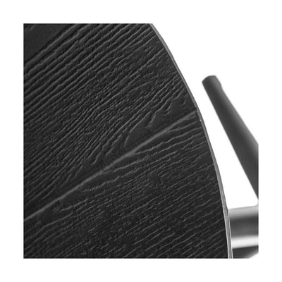 Table d'appoint 59 x 40 x 40 cm Noir Aluminium