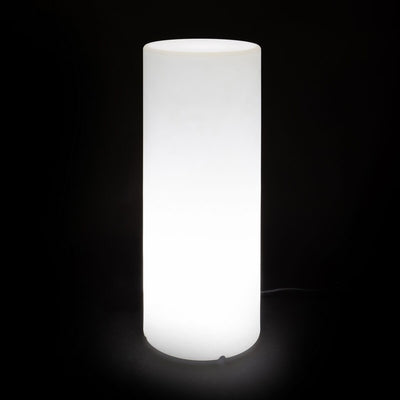 Luminária de chão Yaiza Branco Polietileno ABS 30 x 30 x 75 cm