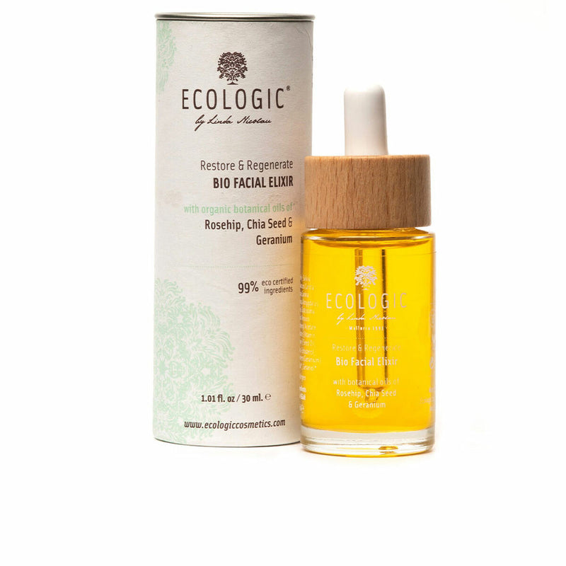 Elixir pour le visage Ecologic Cosmetics Bio Restore & Regenerate (30 ml)
